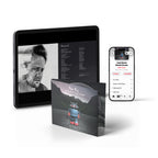 Cold World Plastic Dream by Mike Moss CD album with digital download shown on phone and tablet devices