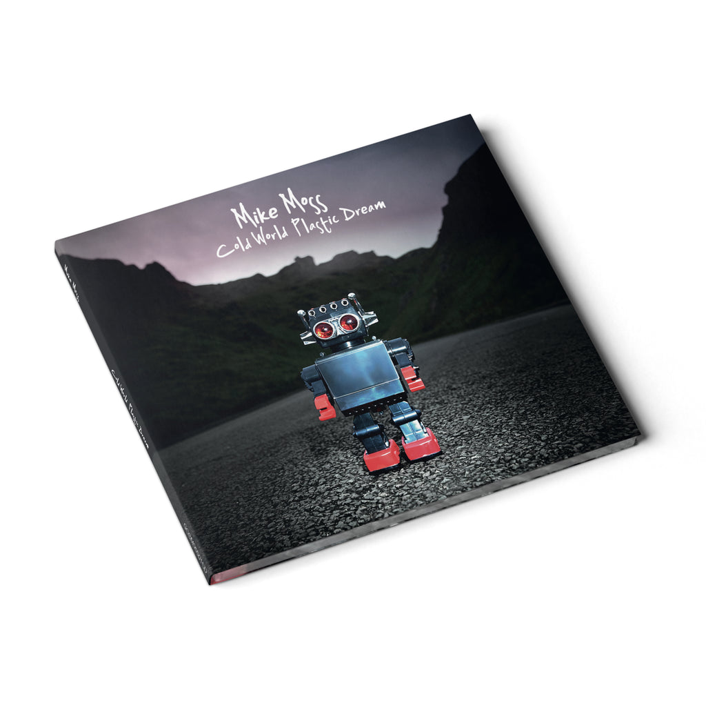 Mike Moss Cold World Plastic Dream CD album cover angled view