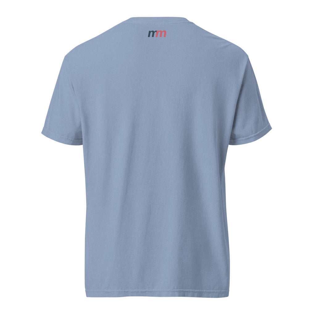 Mike Moss Cold World Plastic Dream robot Bert t shirt washed denim back