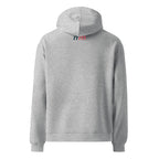 Mike Moss Cold World Plastic Dream Robot Series hoodie athletic heather back