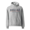 Mike Moss Cold World Plastic Dream Robot Series hoodie athletic heather front