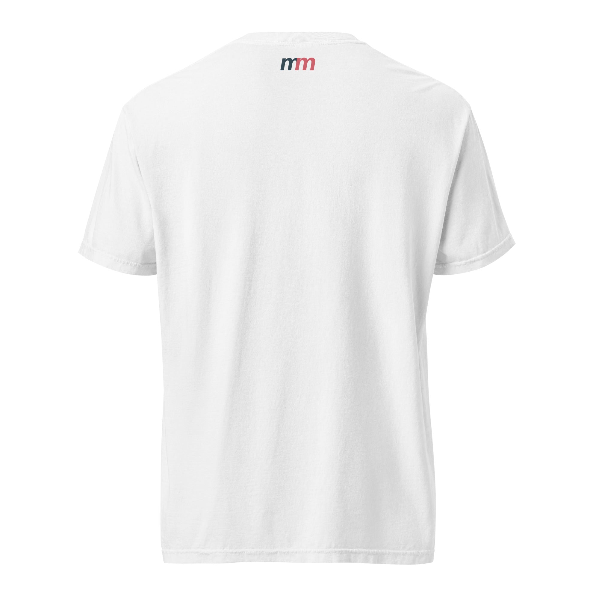 Mike Moss Cold World Plastic Dream Robot Series t shirt white back