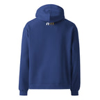 Mike Moss Reject Rewind hoodie cobalt back