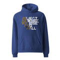 Mike Moss Reject Rewind hoodie cobalt front